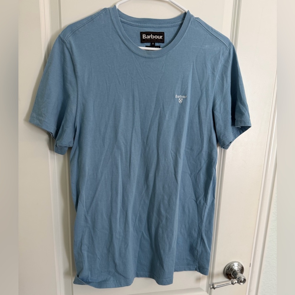 Barbour Men's Slate Blue Short Sleeve Shirt